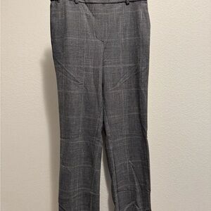 Gray Plaid Trousers
